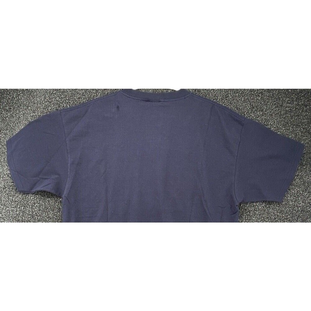 Bad Boy Athletics Shirt Men's XL Blue 1990's USA Made 3D Graphic Vintage Y2K - Picture 4 of 9